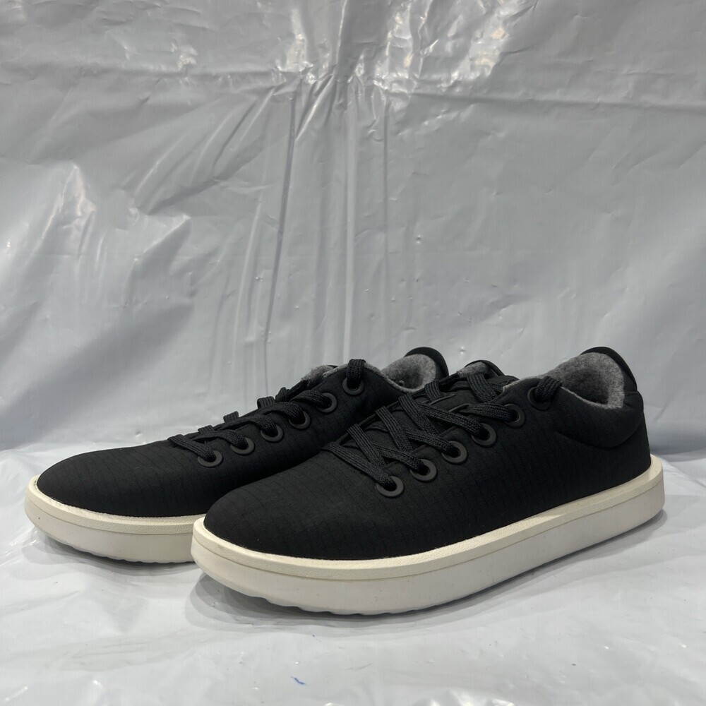 Allbirds Wool Piper Sneakers Women's US 8 Black Woven Lifestyle Shoes EBS1574